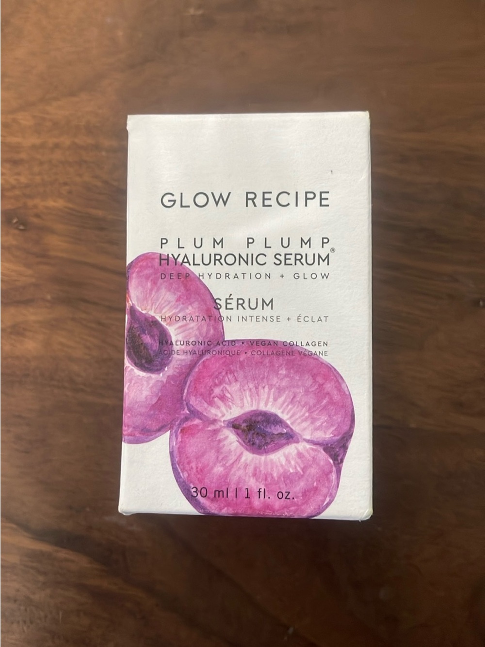 Glow Recipe Plum Plump Hyaluronic Serum - Purple and White Packaging